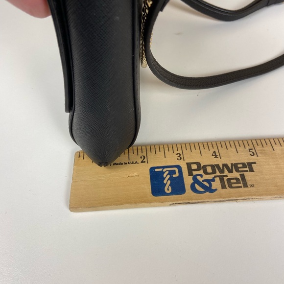 Kate Spade Two Tone Black Cream Chain Crossbody Shoulder Bag - Picture 9 of 10